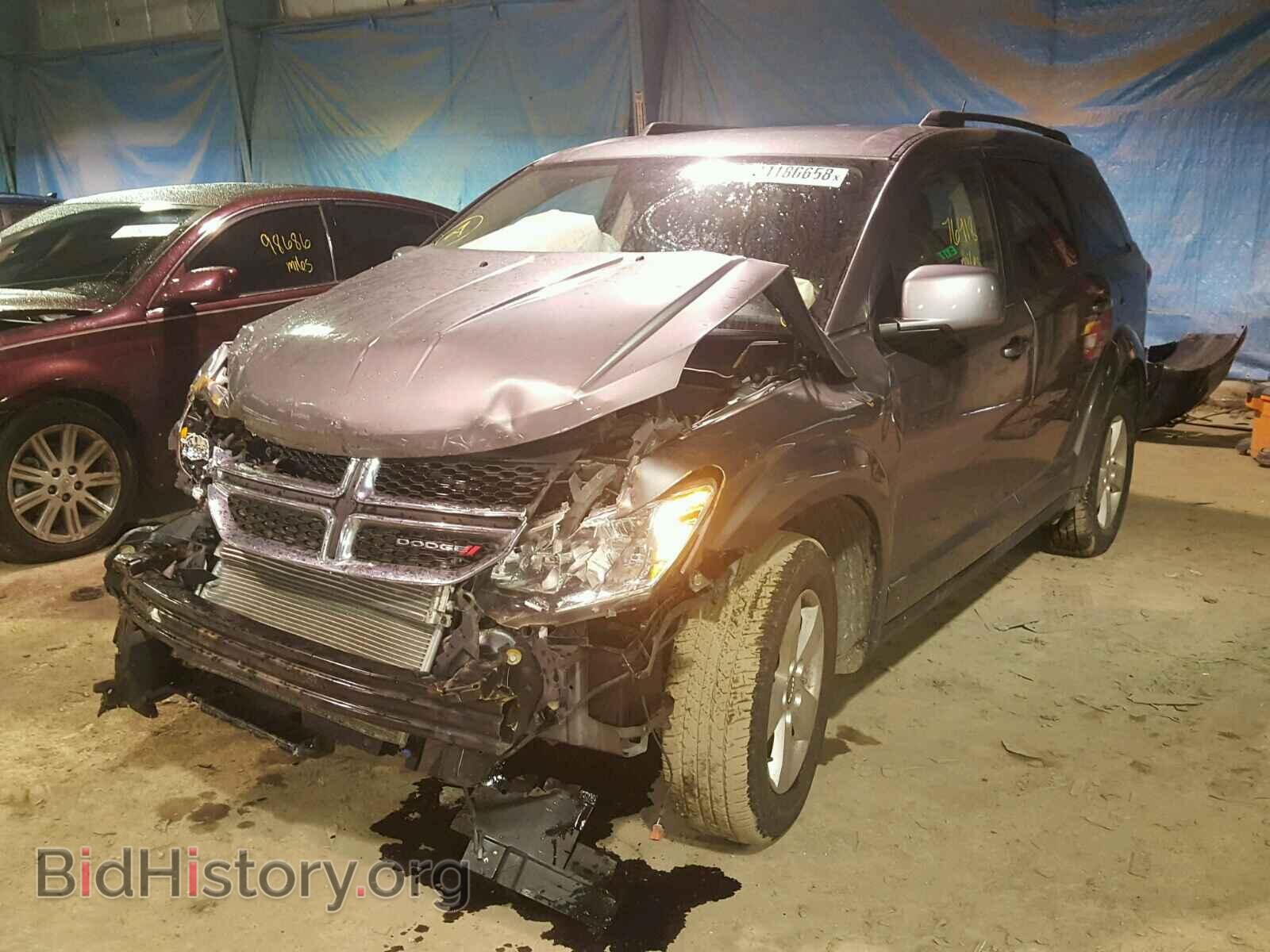 2012 DODGE JOURNEY - VIN: 3C4PDCBG4CT387285 - Фото 2