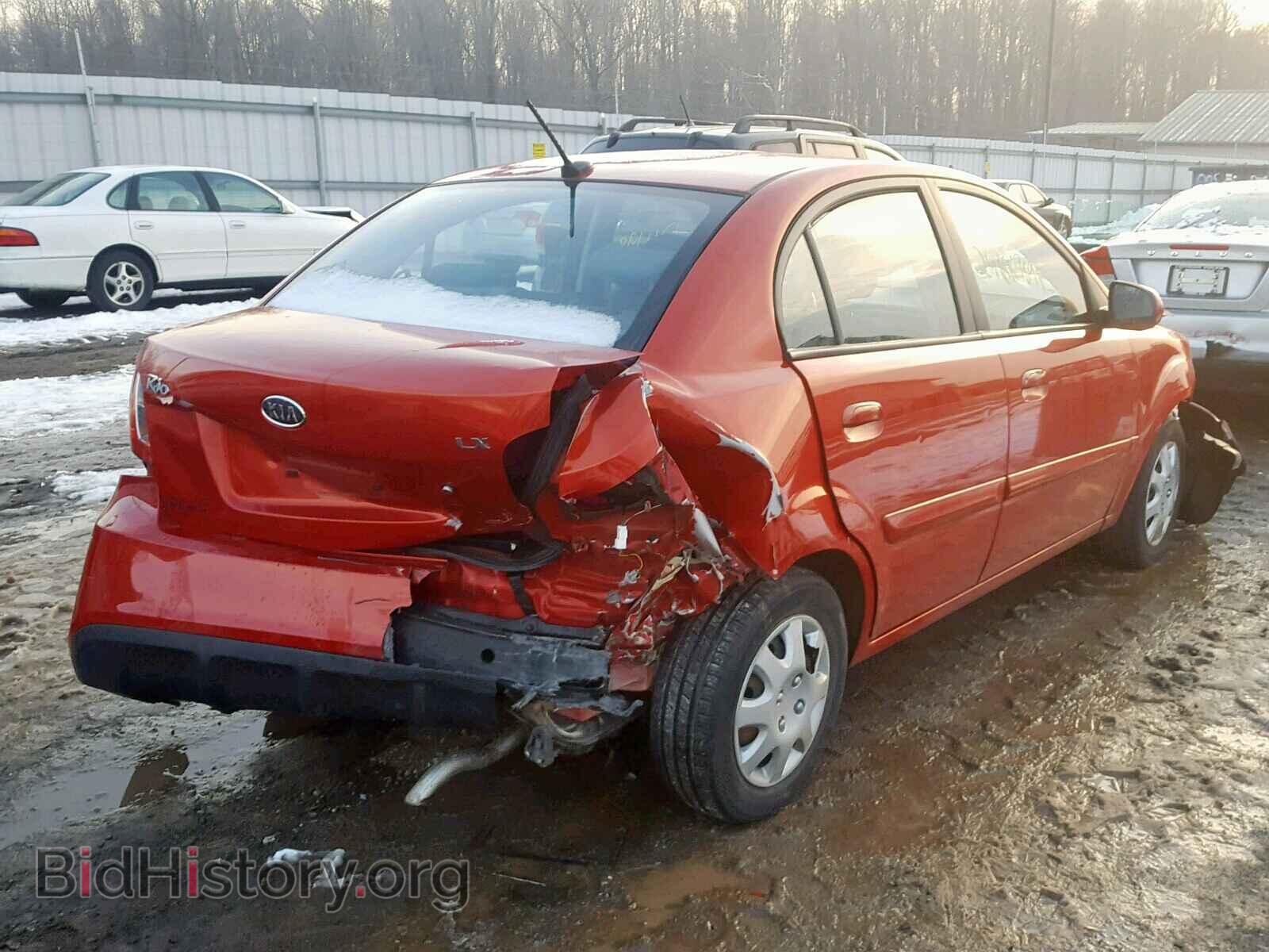 2011 KIA RIO BASE - VIN: KNADH4A30B6911257 - Фото 4