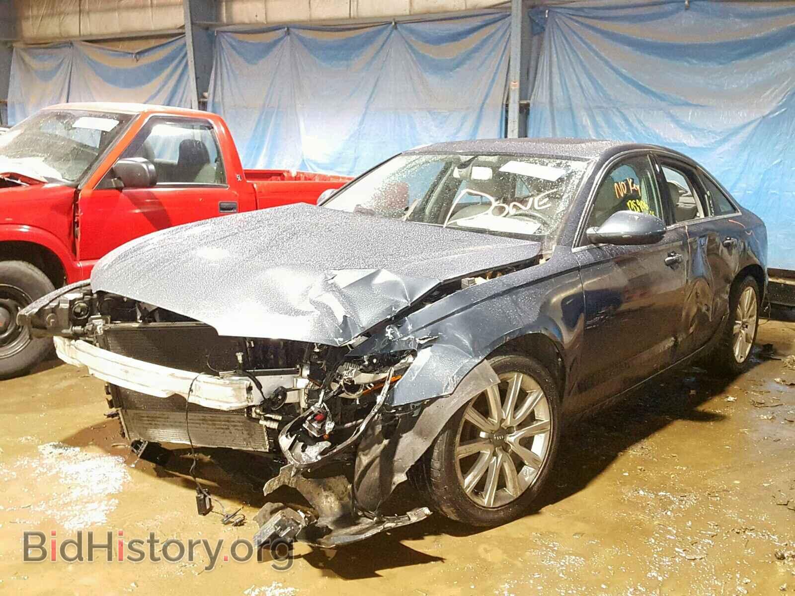2013 AUDI A6 - VIN: WAUGFAFC4DN082986 - Фото 2
