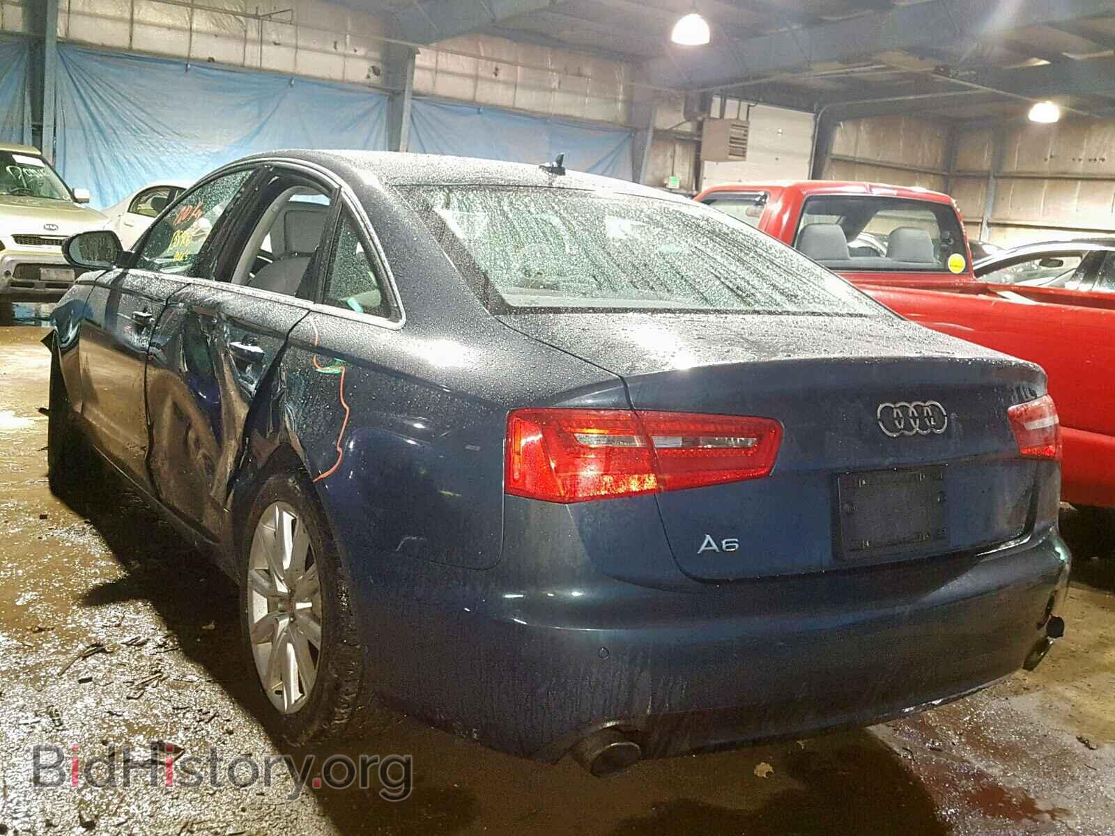 2013 AUDI A6 - VIN: WAUGFAFC4DN082986 - Фото 3