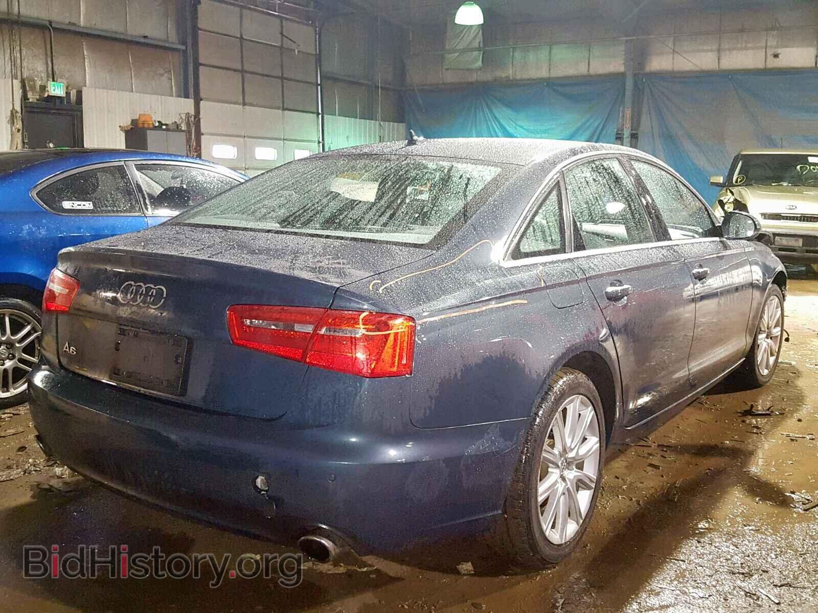 2013 AUDI A6 - VIN: WAUGFAFC4DN082986 - Фото 4