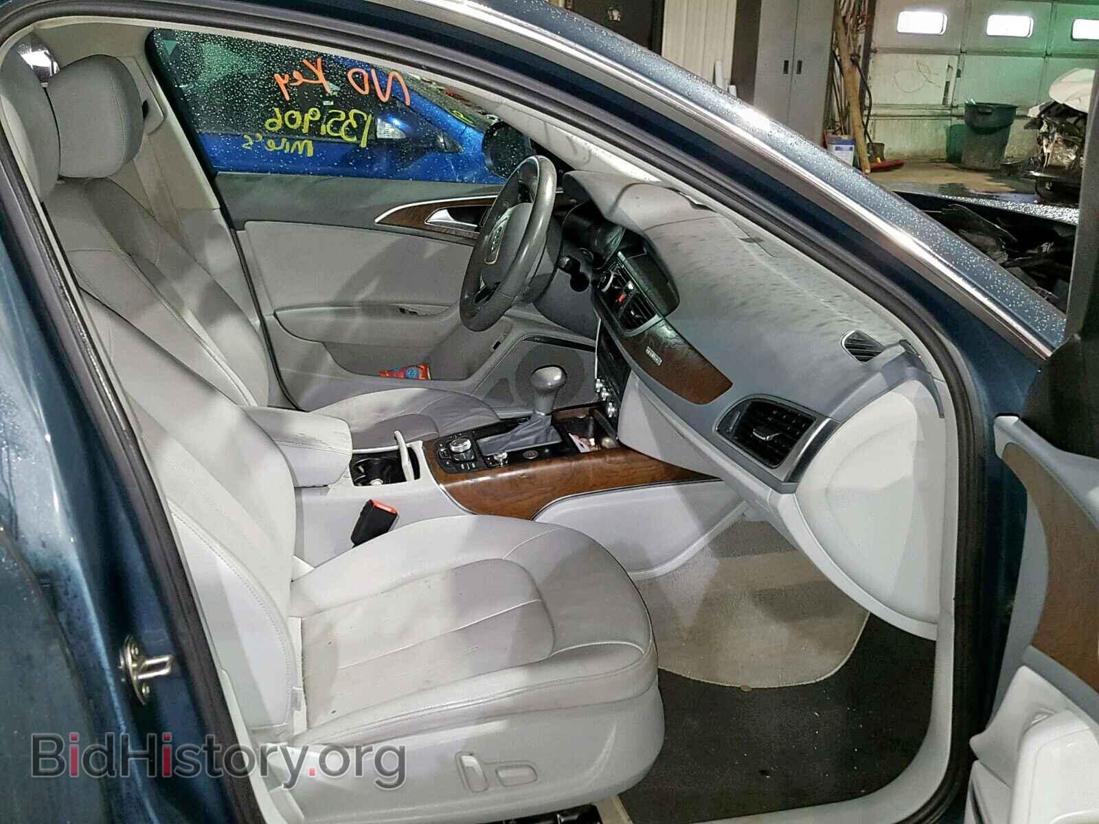 2013 AUDI A6 - VIN: WAUGFAFC4DN082986 - Фото 5
