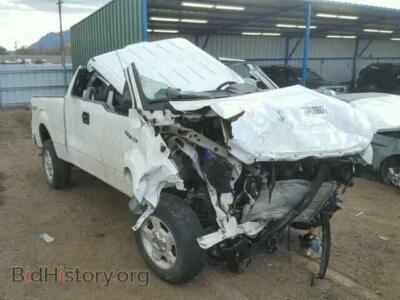 2011 Ford F150, белый — VIN 1FTFX1EFXBFD12352, Copart
