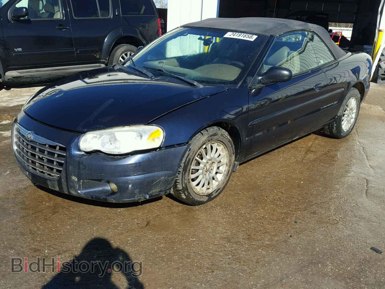 2004 CHRYSLER SEBRING - VIN: 1C3EL55R44N108099 - Фото 2