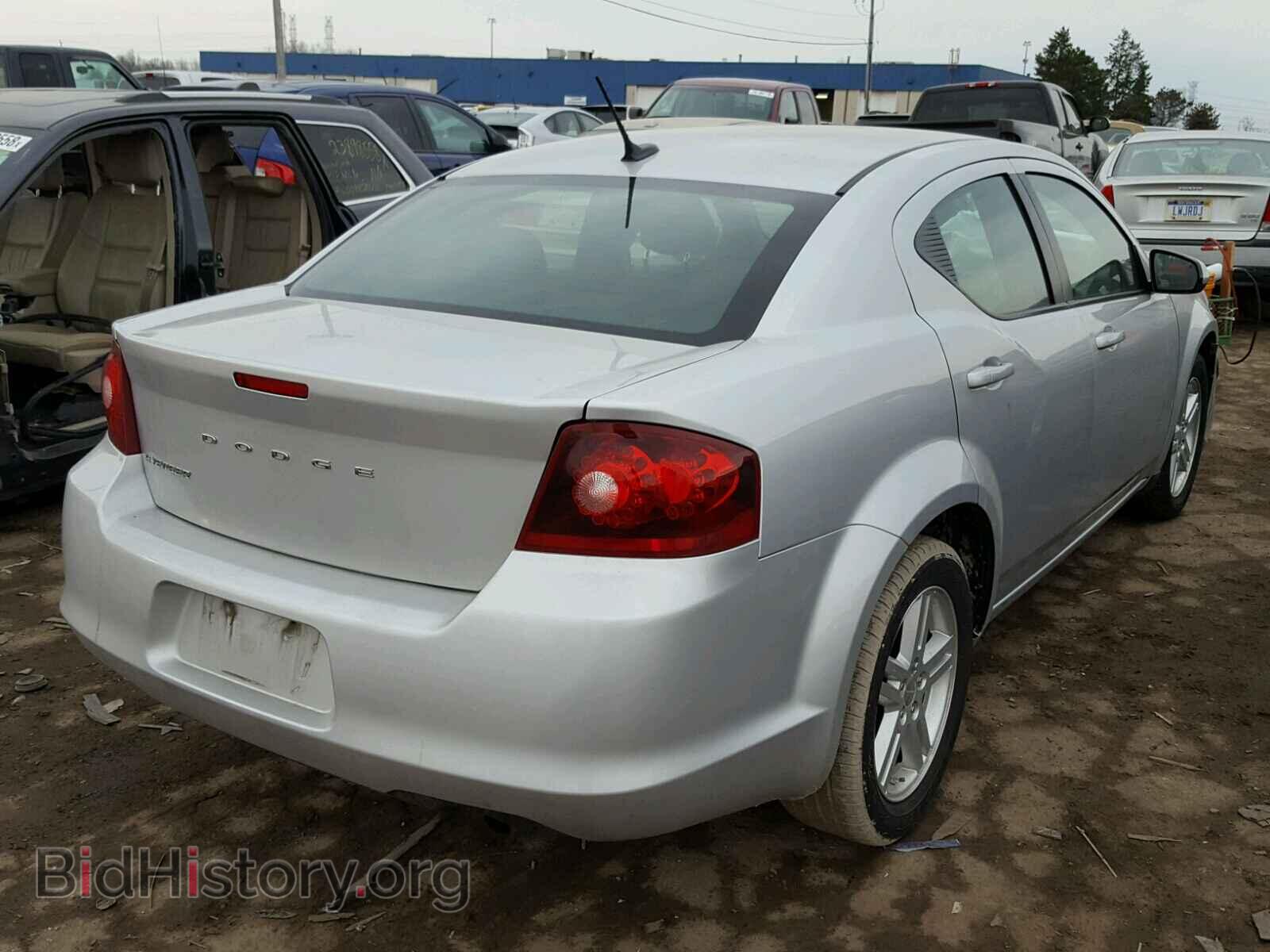 2012 DODGE AVENGER - VIN: 1C3CDZCB1CN177624 - Фото 4