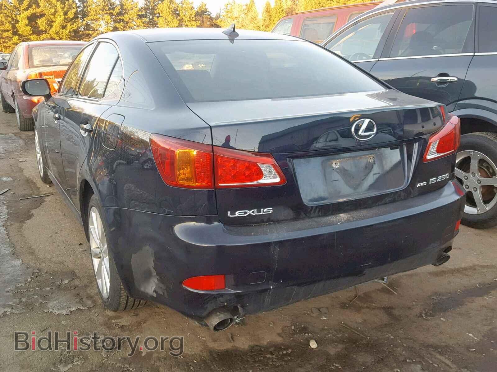 2009 LEXUS IS 250 - VIN: JTHCK262295034841 - Фото 3