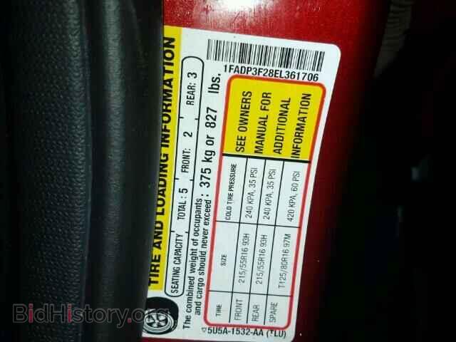 2014 FORD FOCUS - VIN: 1FADP3F28EL361706 - Photo 10