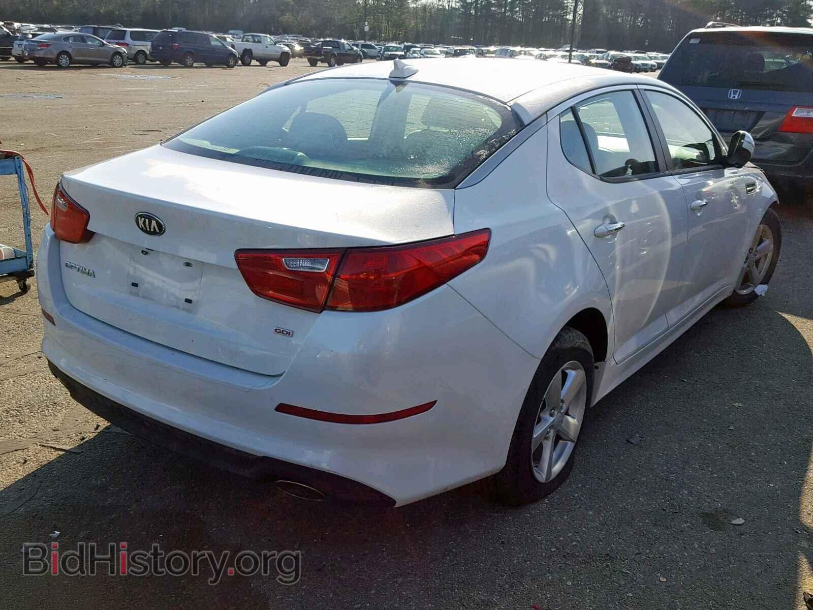 2015 KIA OPTIMA - VIN: KNAGM4A70F5554668 - Photo 4