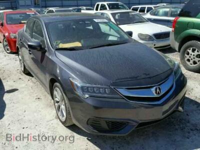 2016 Acura ILX ILX Premiu, charcoal — VIN 19UDE2F79GA009871, Copart