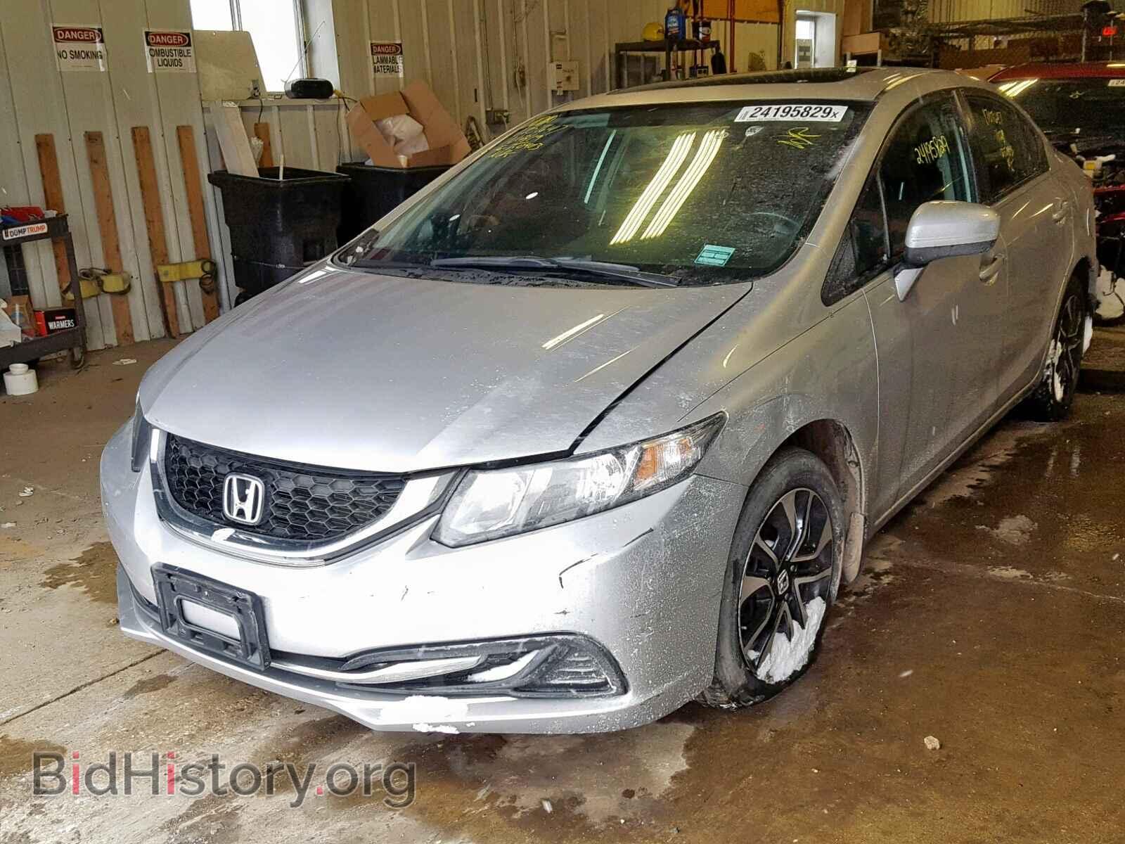 2014 HONDA CIVIC - VIN: 19XFB2F88EE038703 - Фото 2