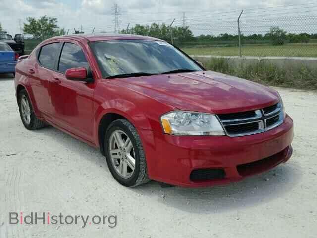 Фотография 1C3CDZCB0CN156697 - DODGE AVENGER 2012