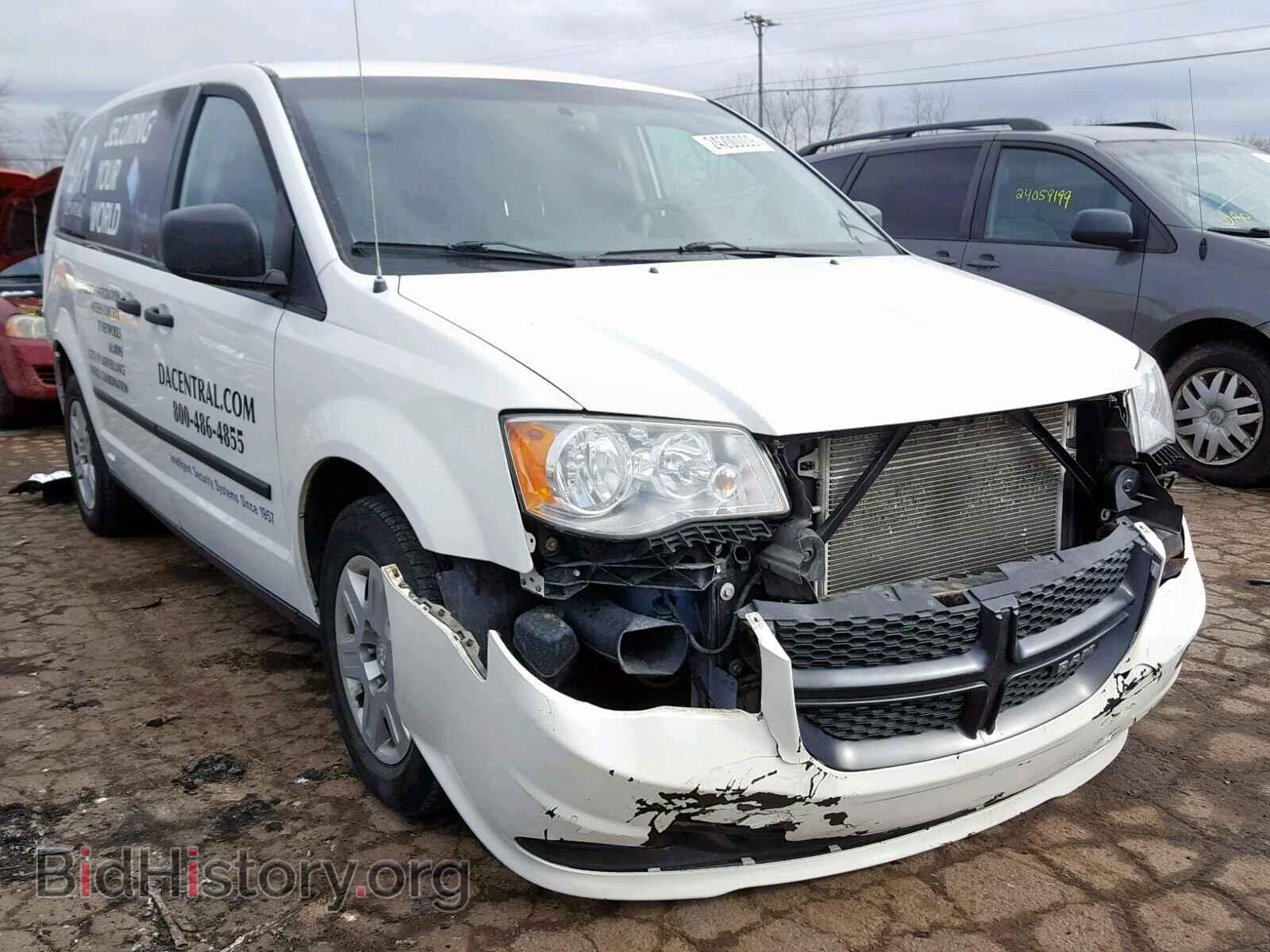 Photo 2C4JDGAG9CR343056 - DODGE RAM VAN 2012