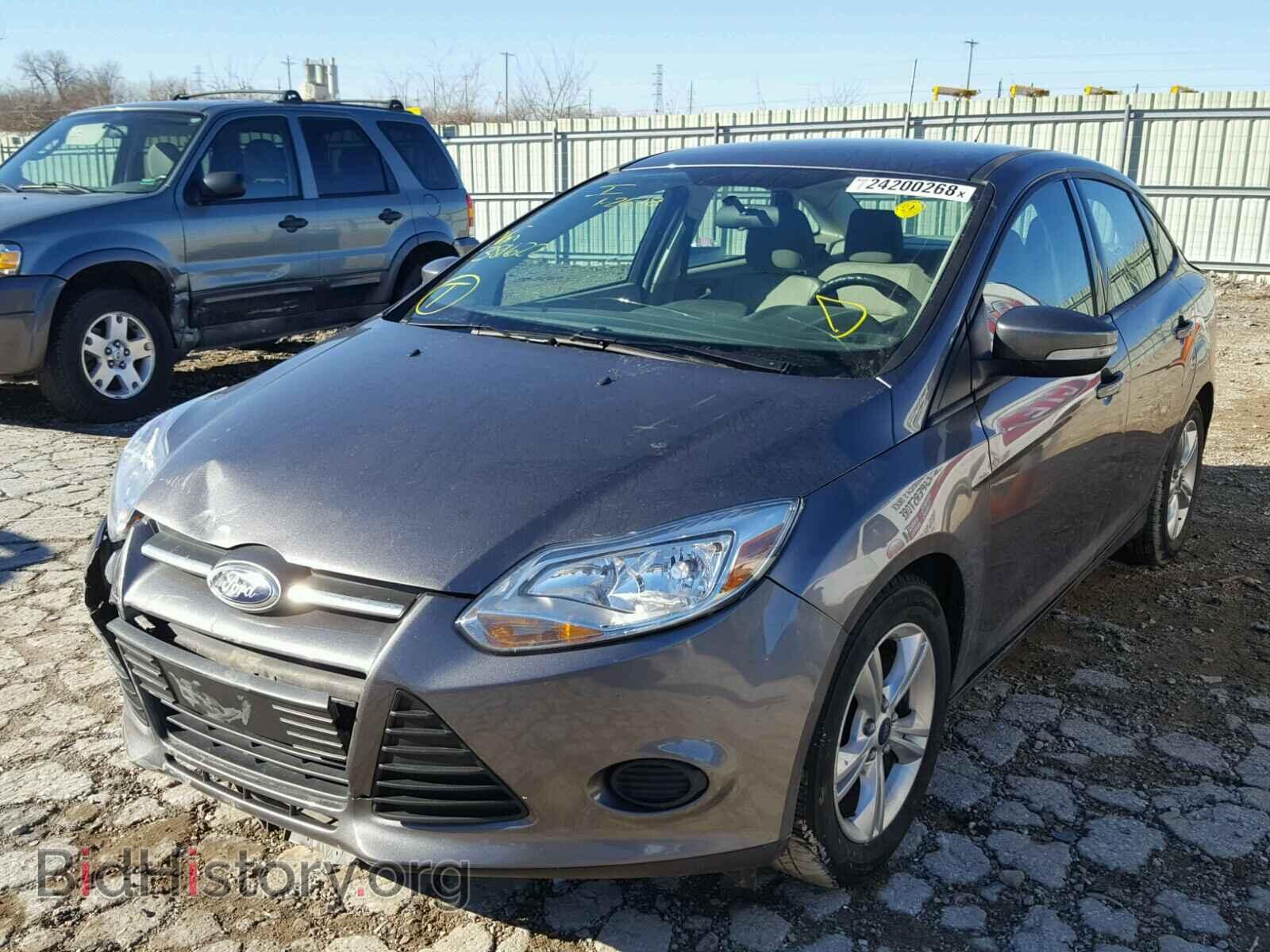 2014 FORD FOCUS - VIN: 1FADP3F23EL381622 - Фото 2
