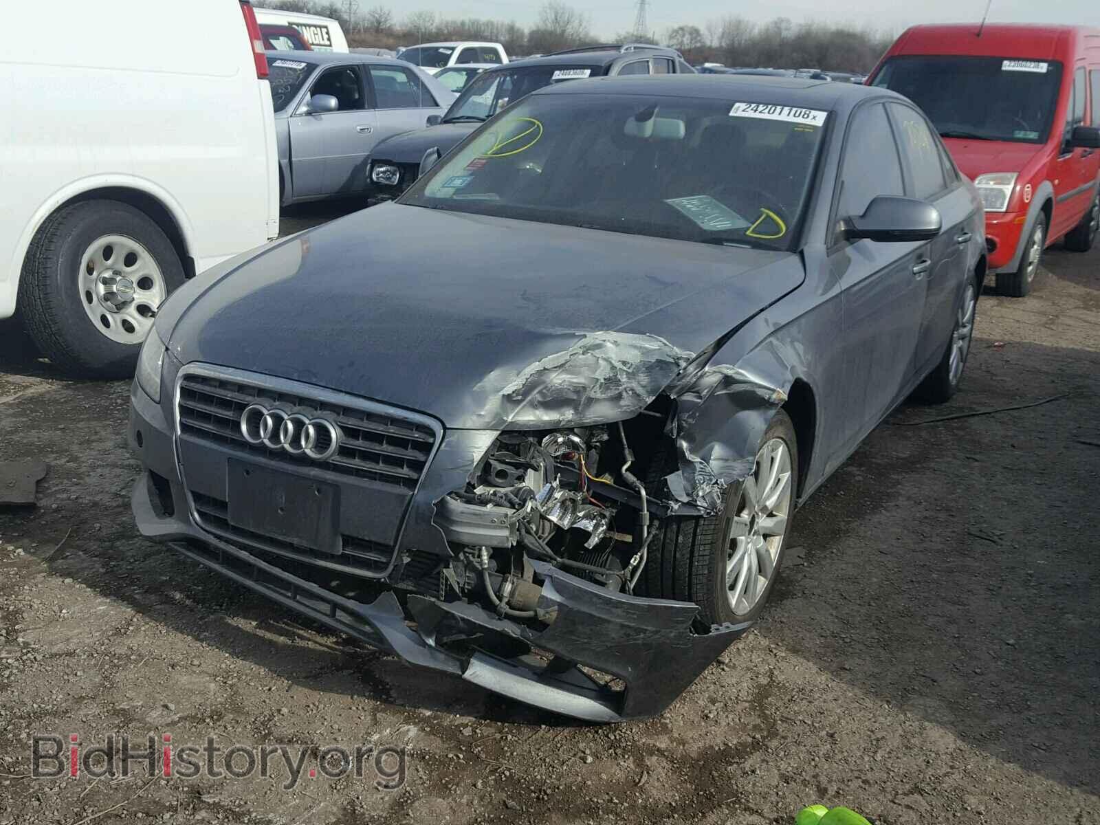 2012 AUDI A4 - VIN: WAUAFAFL8CN019233 - Фото 2