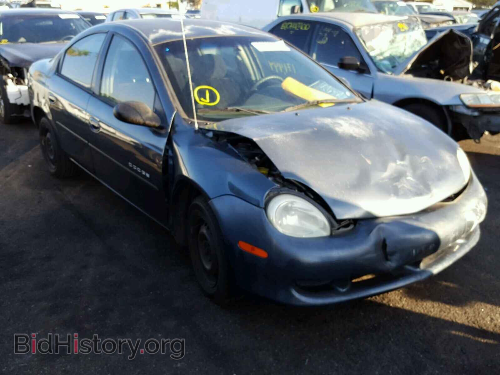 Фотография 1B3ES46C51D268000 - DODGE NEON 2001