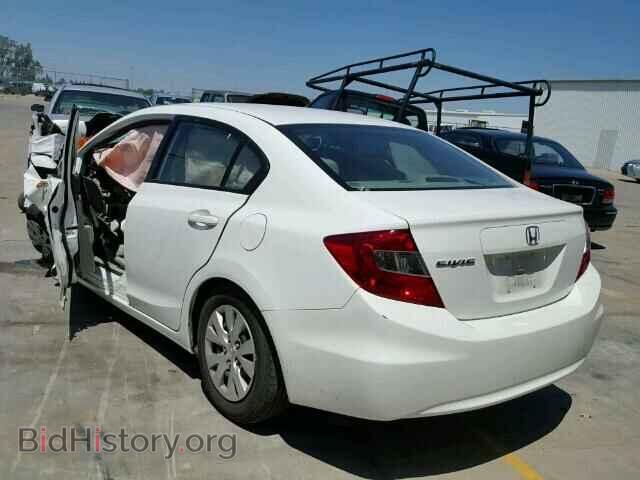 2012 HONDA CIVIC - VIN: 2HGFB2F5XCH567305 - Фото 3