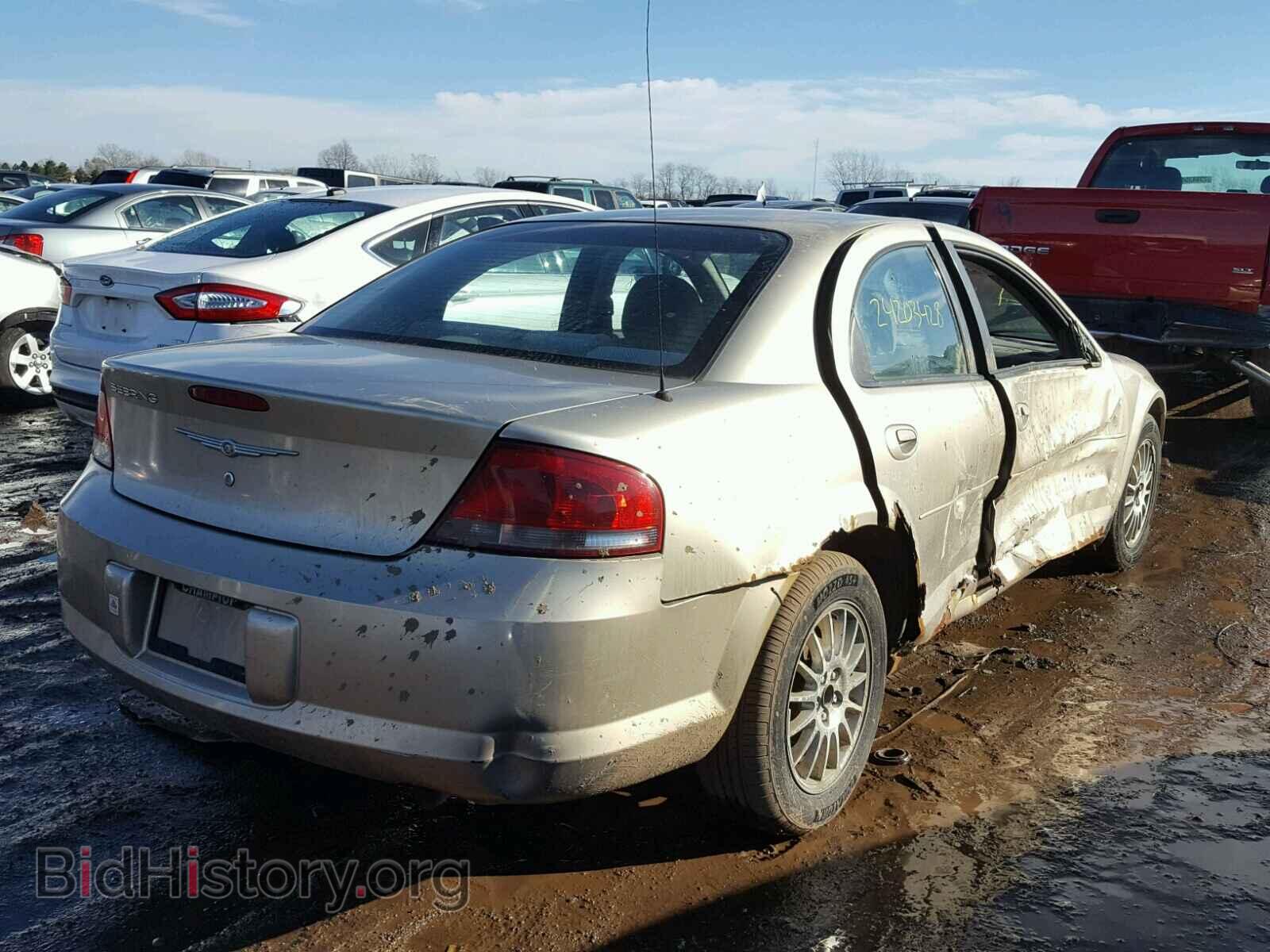 2004 CHRYSLER SEBRING - VIN: 1C3EL46X74N300494 - Фото 4