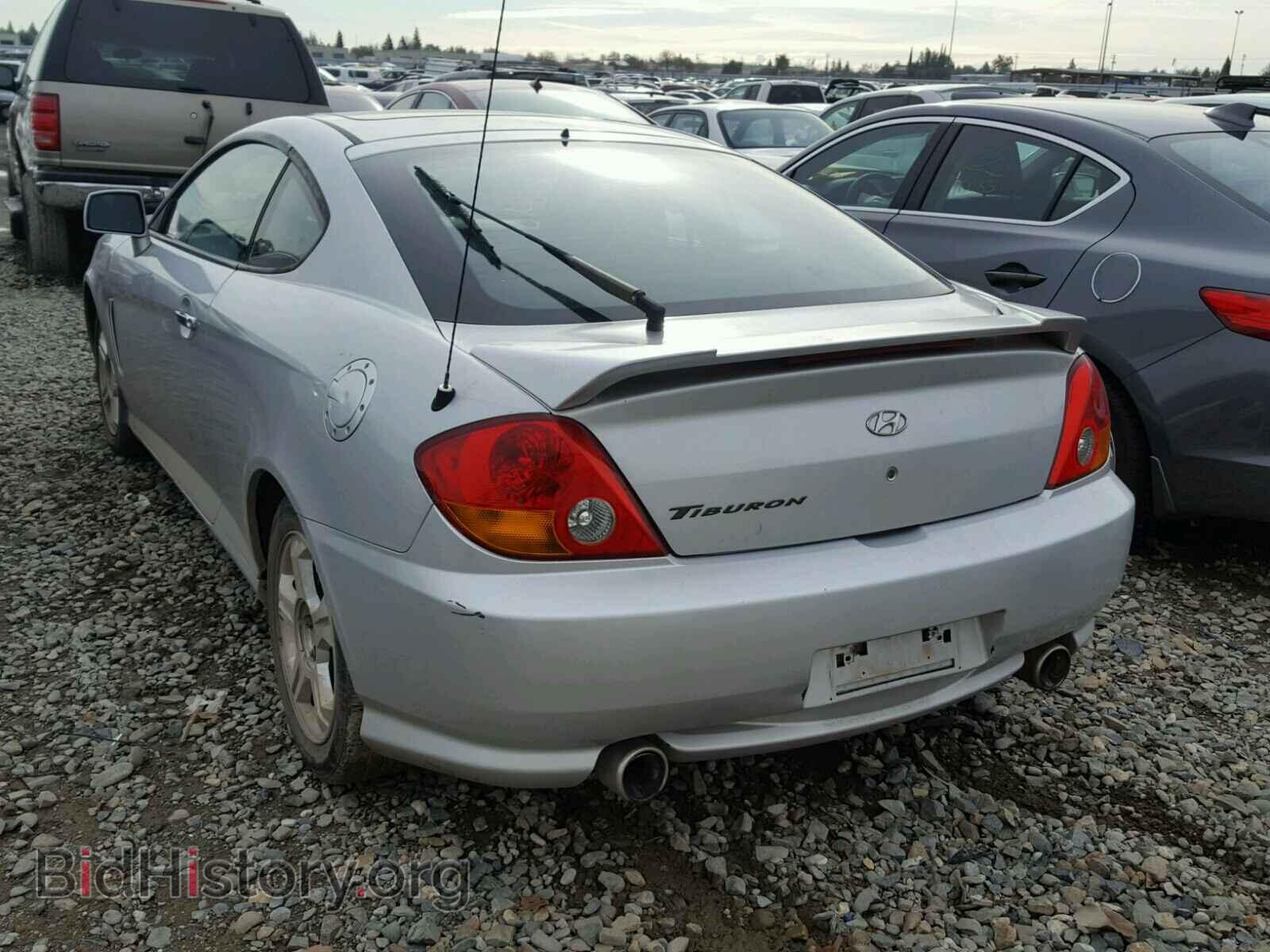 2004 HYUNDAI TIBURON - VIN: KMHHM65D54U134616 - Фото 3