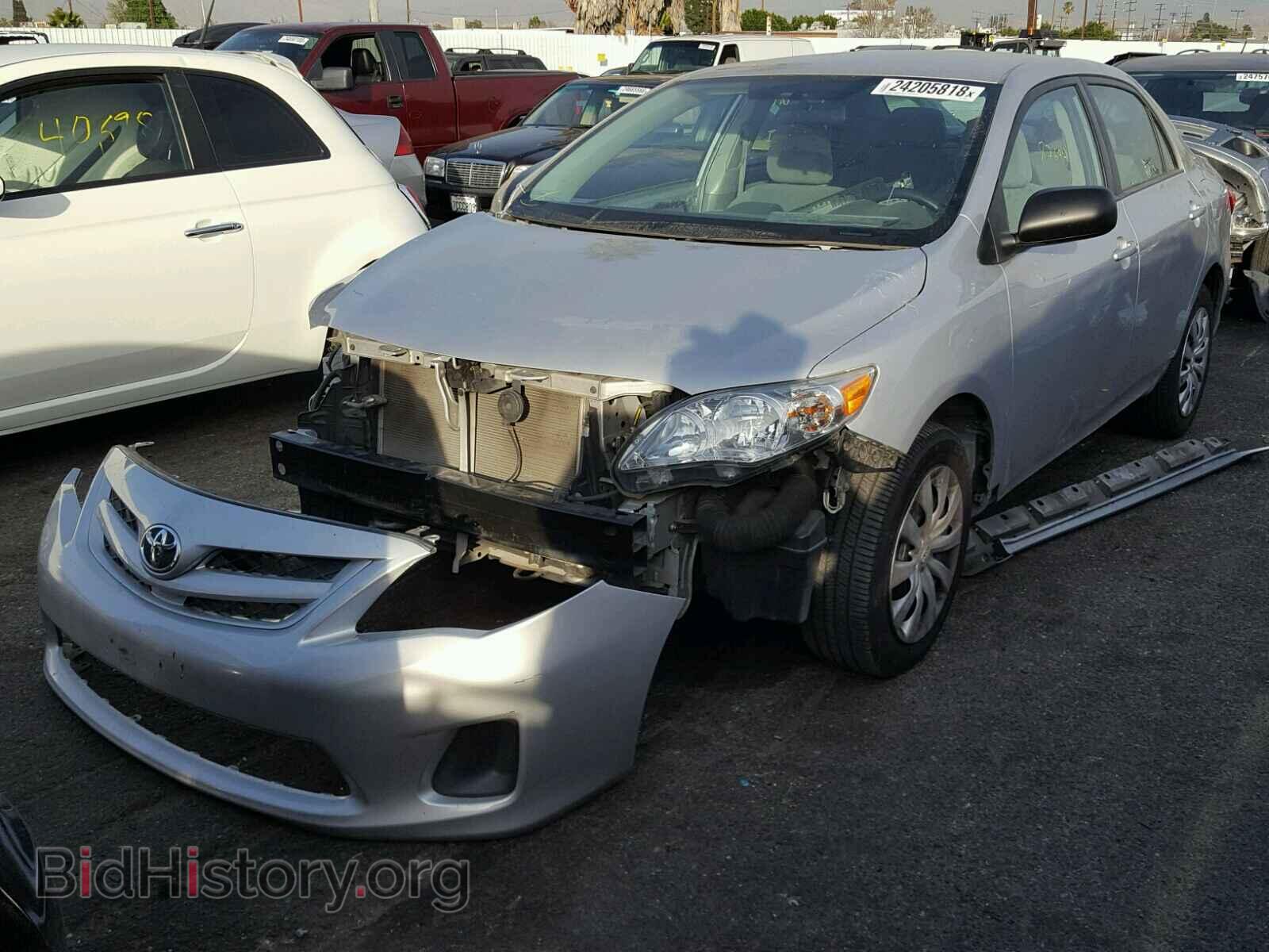 2012 TOYOTA COROLLA BA - VIN: 2T1BU4EE3CC809382 - Фото 2