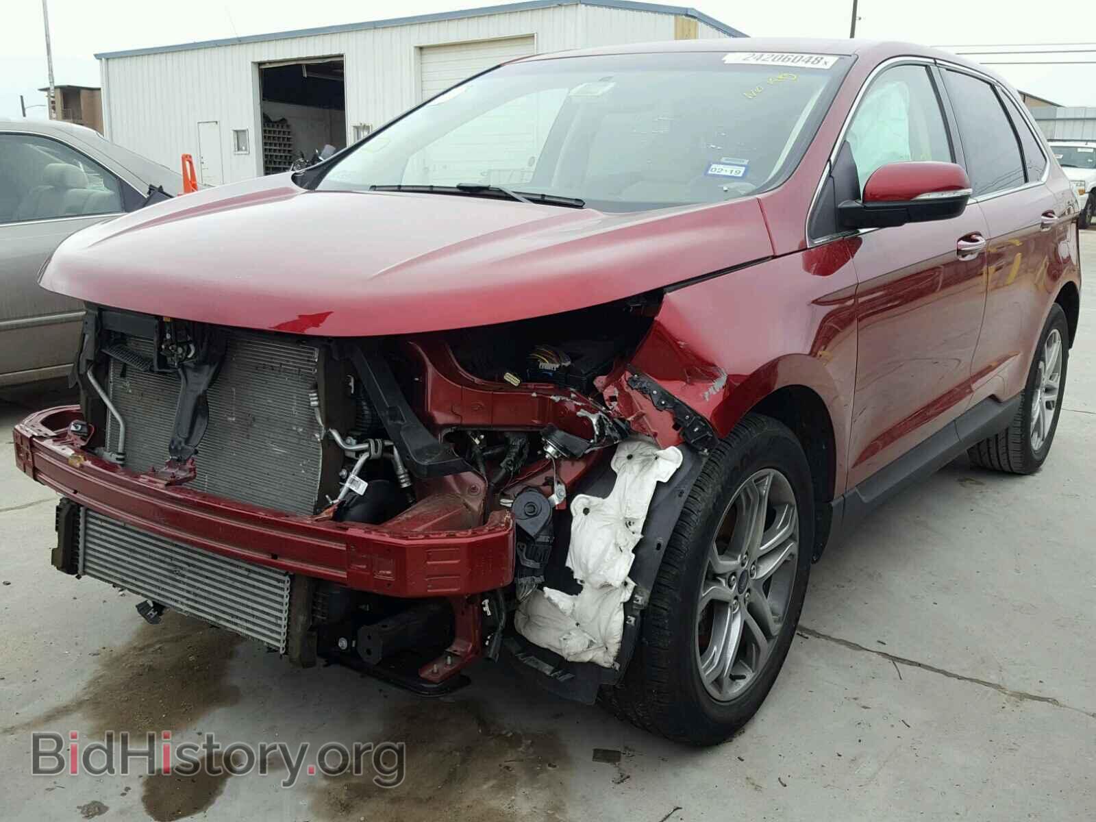 2017 FORD EDGE - VIN: 2FMPK3K93HBB59932 - Фото 2