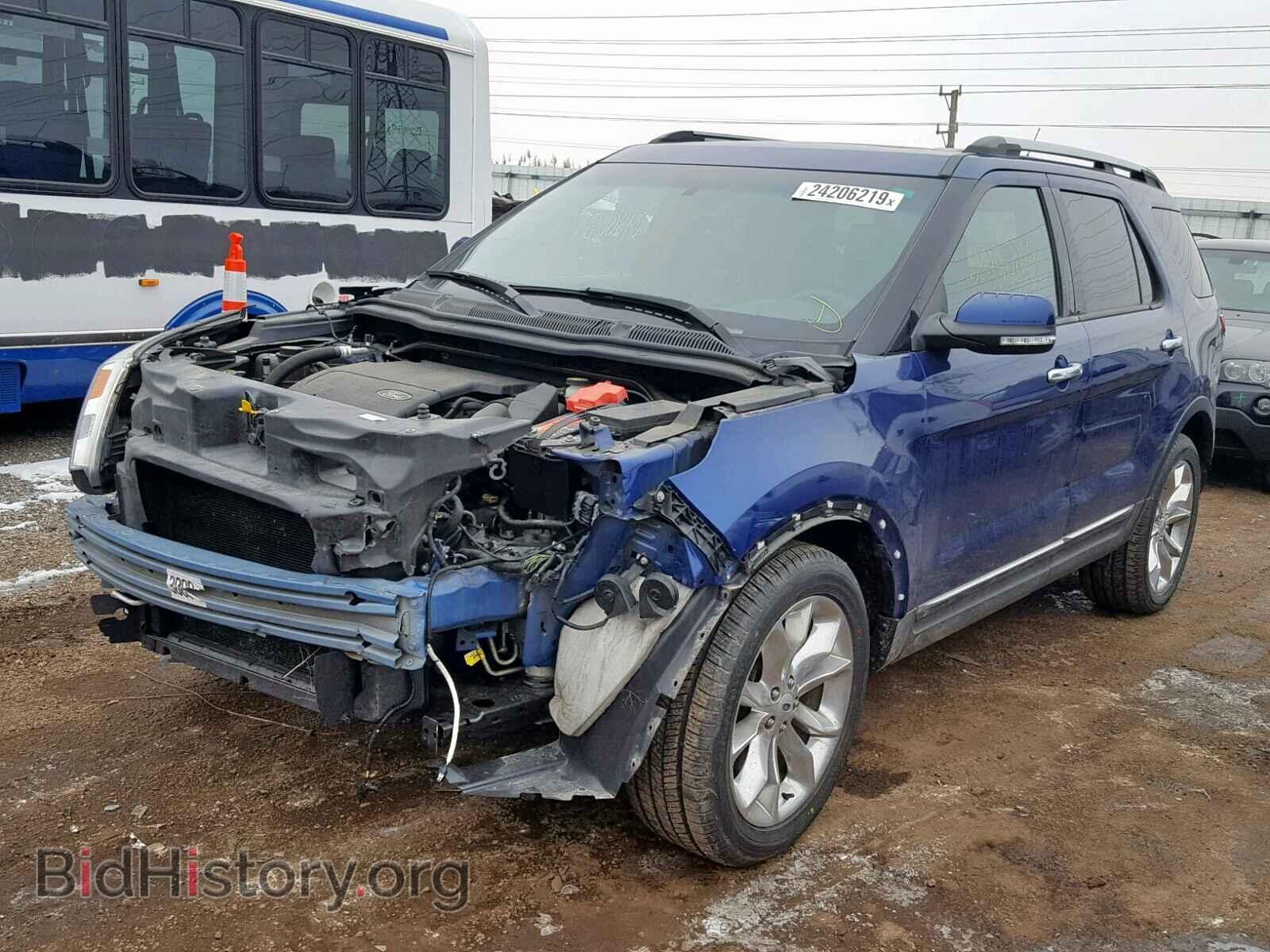 2014 FORD EXPLORER L - VIN: 1FM5K8F89EGB34706 - Photo 2