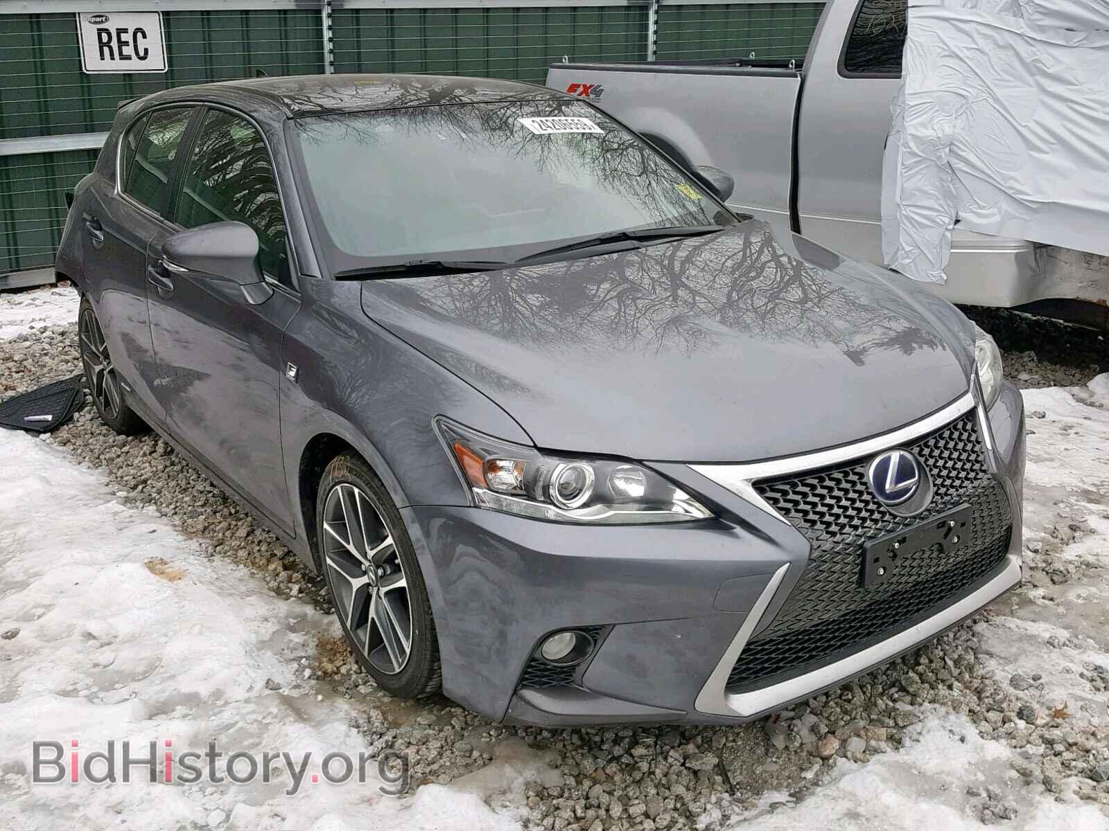 Photo JTHKD5BH4E2178713 - LEXUS CT 200 2014