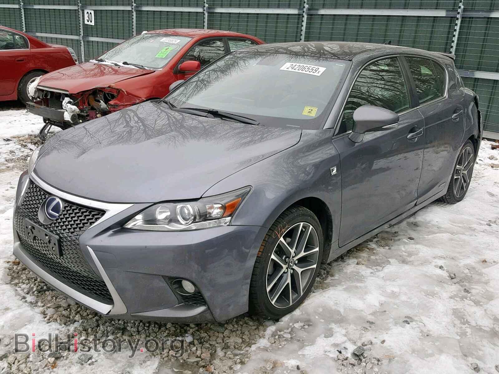2014 LEXUS CT 200 - VIN: JTHKD5BH4E2178713 - Фото 2