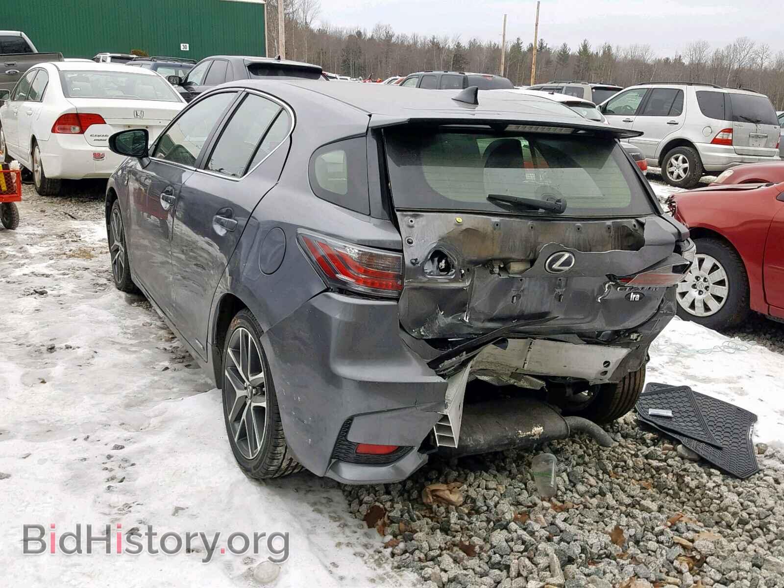 2014 LEXUS CT 200 - VIN: JTHKD5BH4E2178713 - Фото 3