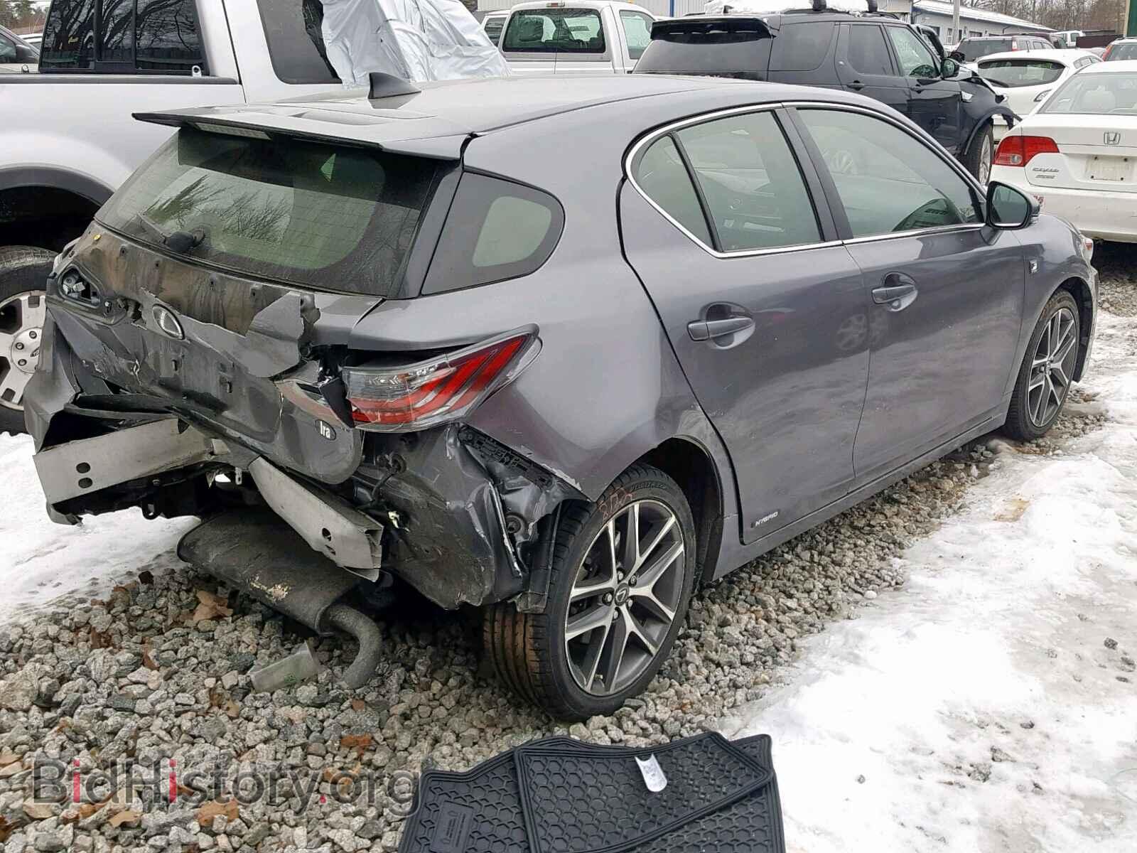2014 LEXUS CT 200 - VIN: JTHKD5BH4E2178713 - Фото 4