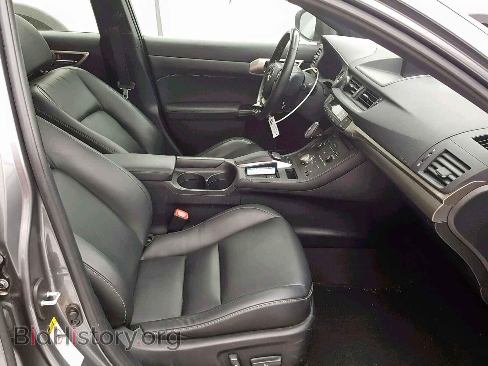 2014 LEXUS CT 200 - VIN: JTHKD5BH4E2178713 - Фото 5