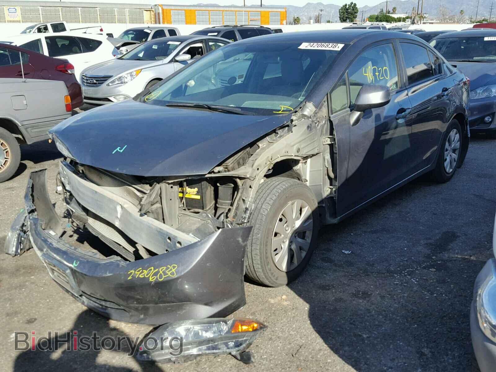 2012 HONDA CIVIC - VIN: 19XFB2F54CE392267 - Фото 2