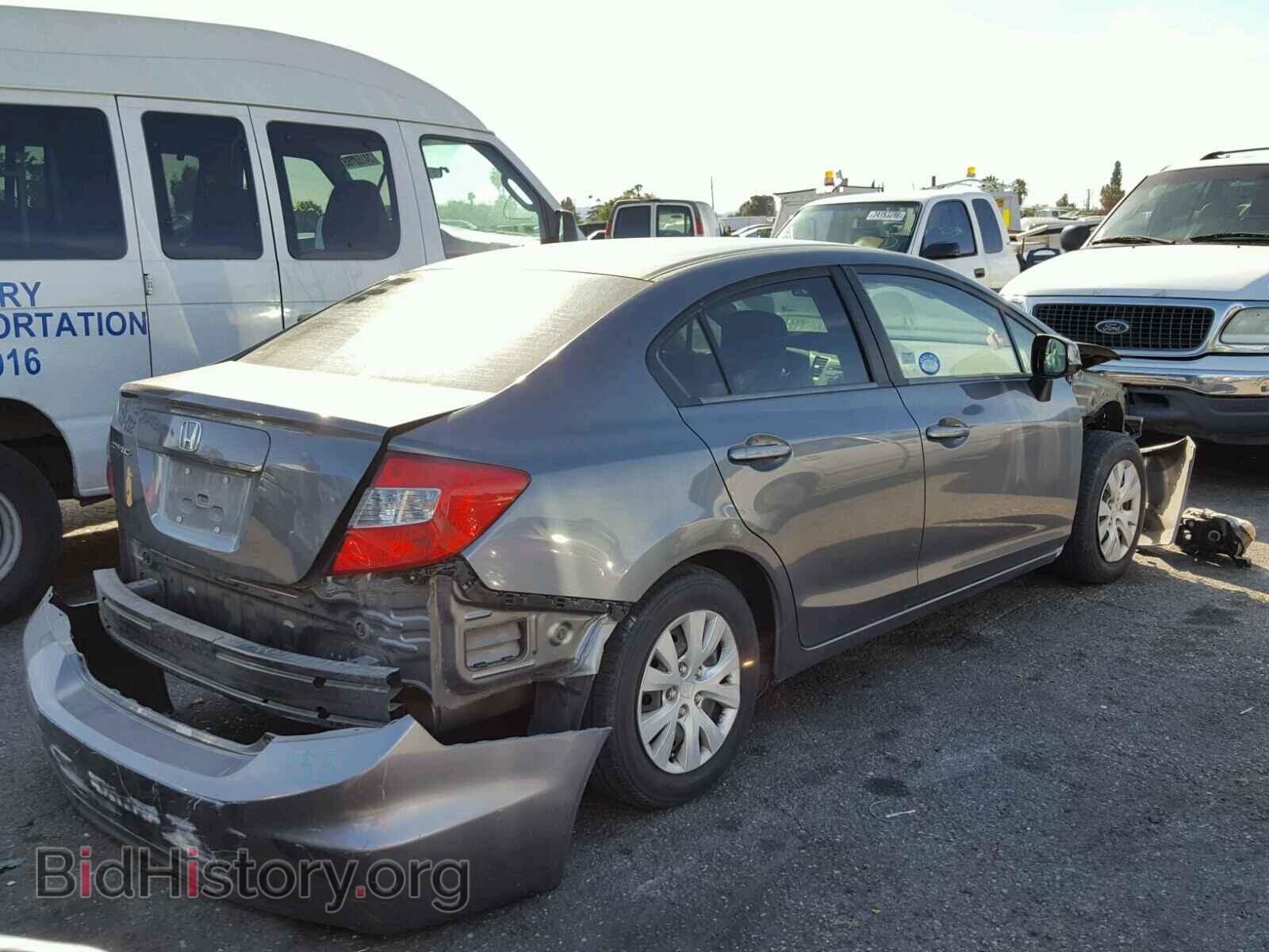 2012 HONDA CIVIC - VIN: 19XFB2F54CE392267 - Фото 4