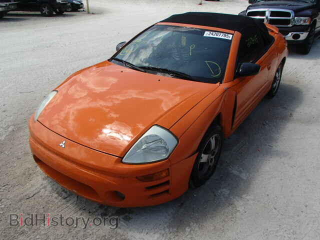 2004 MITSUBISHI ECLIPSE - VIN: 4A3AE45G24E036443 - Фото 2