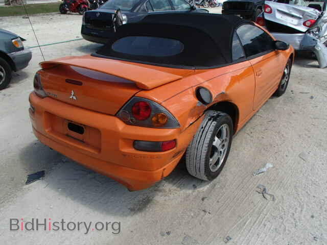 2004 MITSUBISHI ECLIPSE - VIN: 4A3AE45G24E036443 - Фото 4