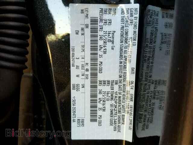 2014 FORD FOCUS - VIN: 1FADP3K27EL348189 - Photo 10
