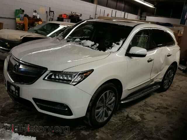 2016 ACURA MDX - VIN: 5FRYD4H44GB048018 - Фото 2