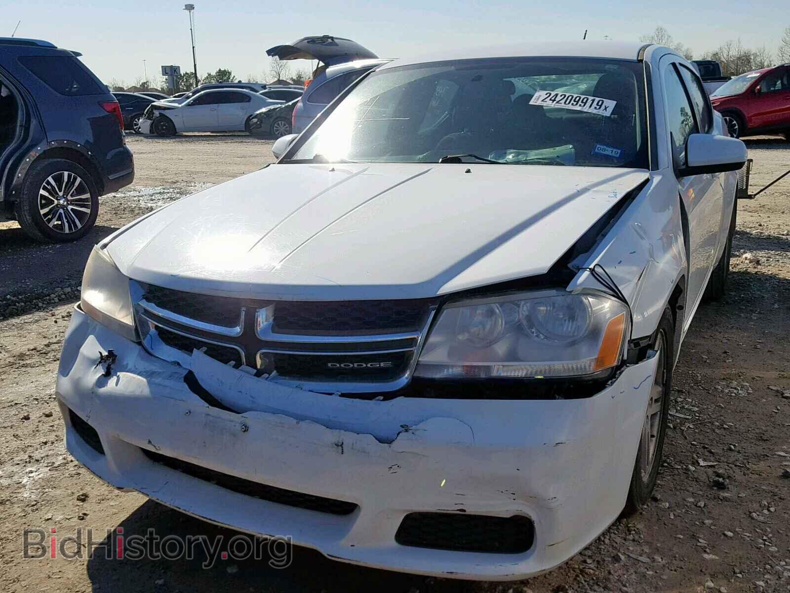 2012 DODGE AVENGER - VIN: 1C3CDZCB2CN179429 - Фото 2