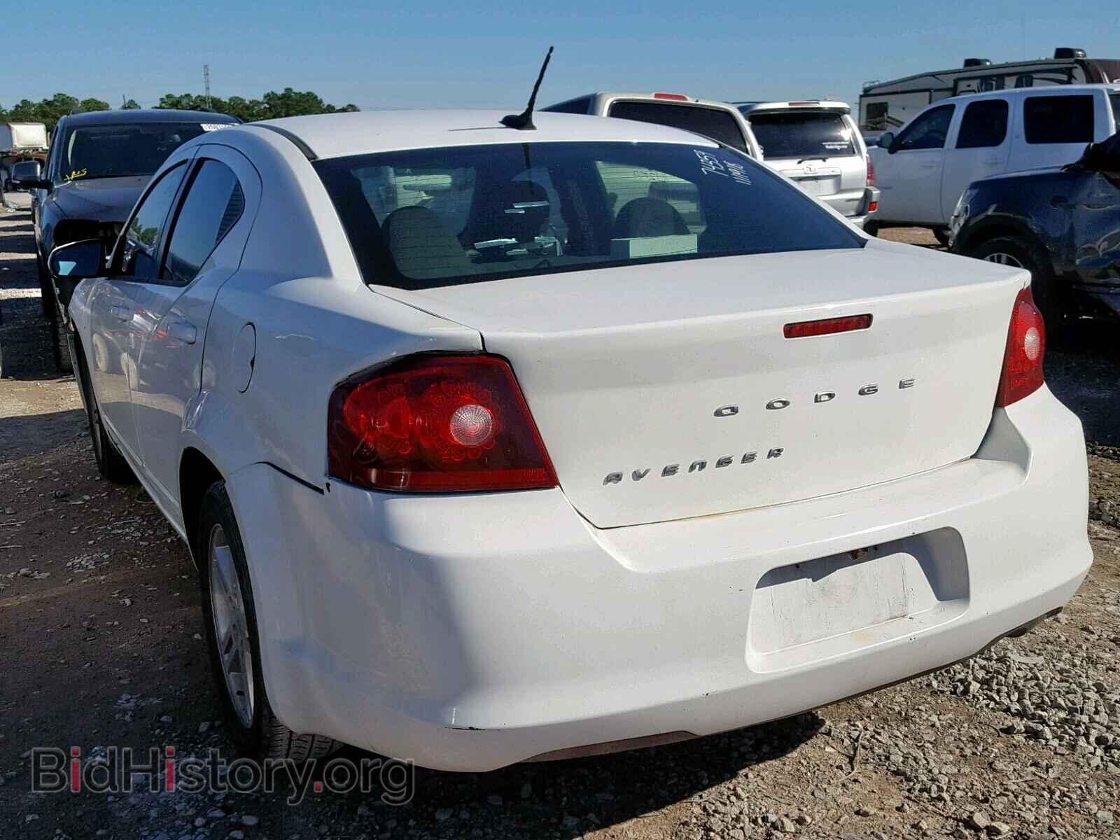 2012 DODGE AVENGER - VIN: 1C3CDZCB2CN179429 - Фото 3