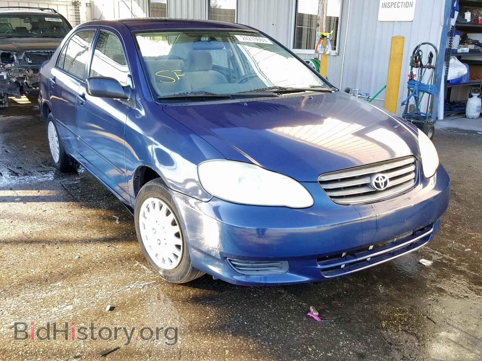 Фотография 2T1BR32E93C014417 - TOYOTA COROLLA 2003