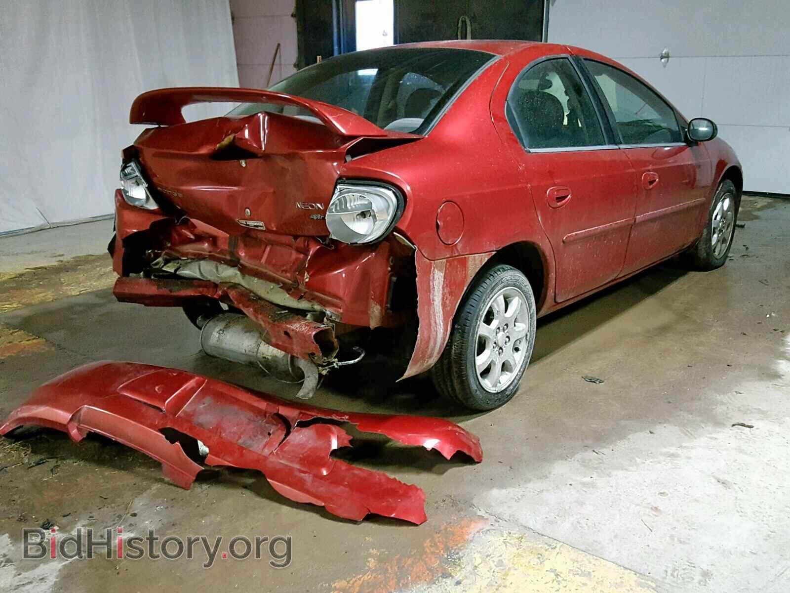 2004 DODGE NEON - VIN: 1B3ES56C84D502334 - Фото 4