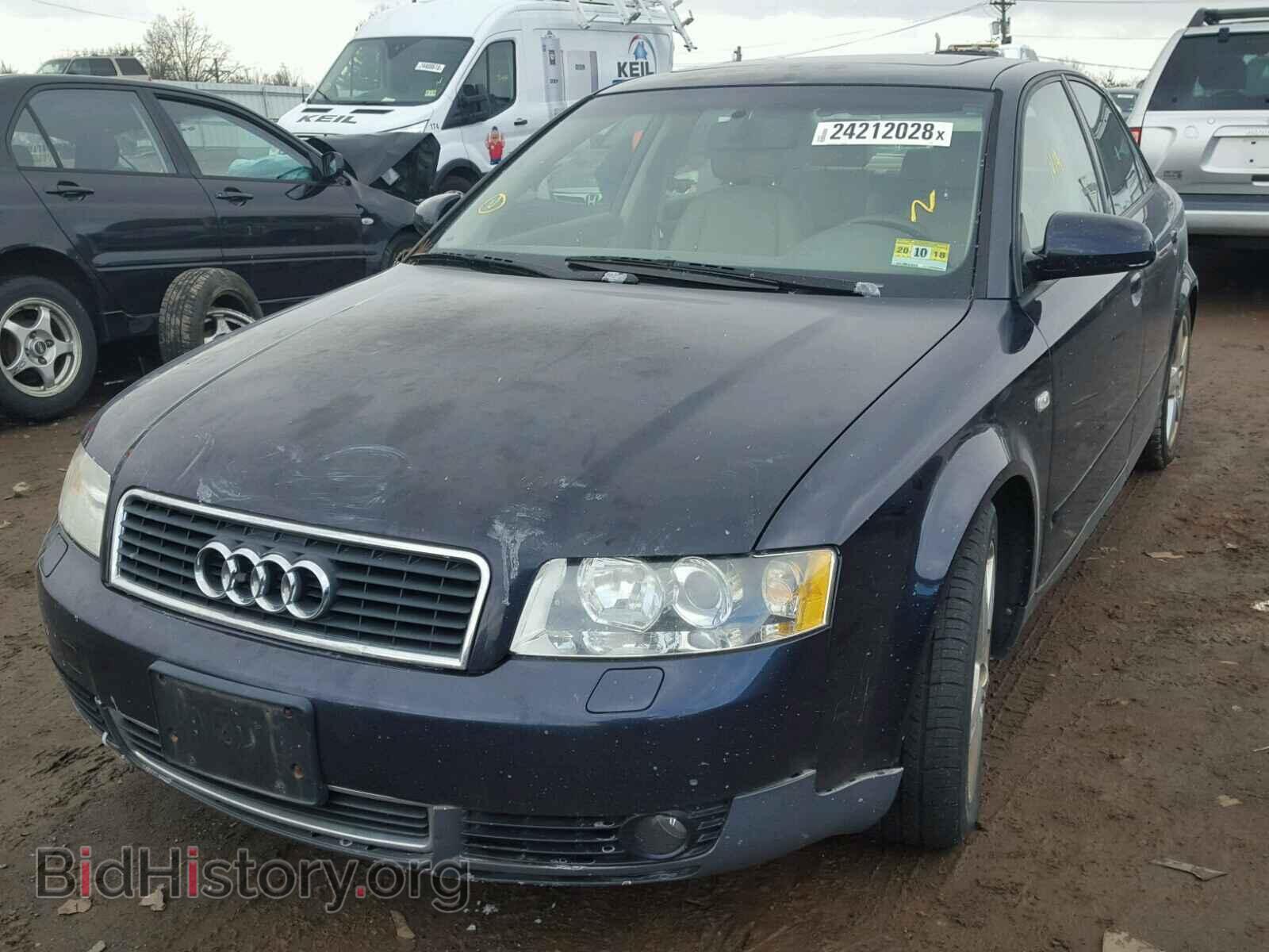 2002 AUDI A4 - VIN: WAULC68EX2A311128 - Фото 2
