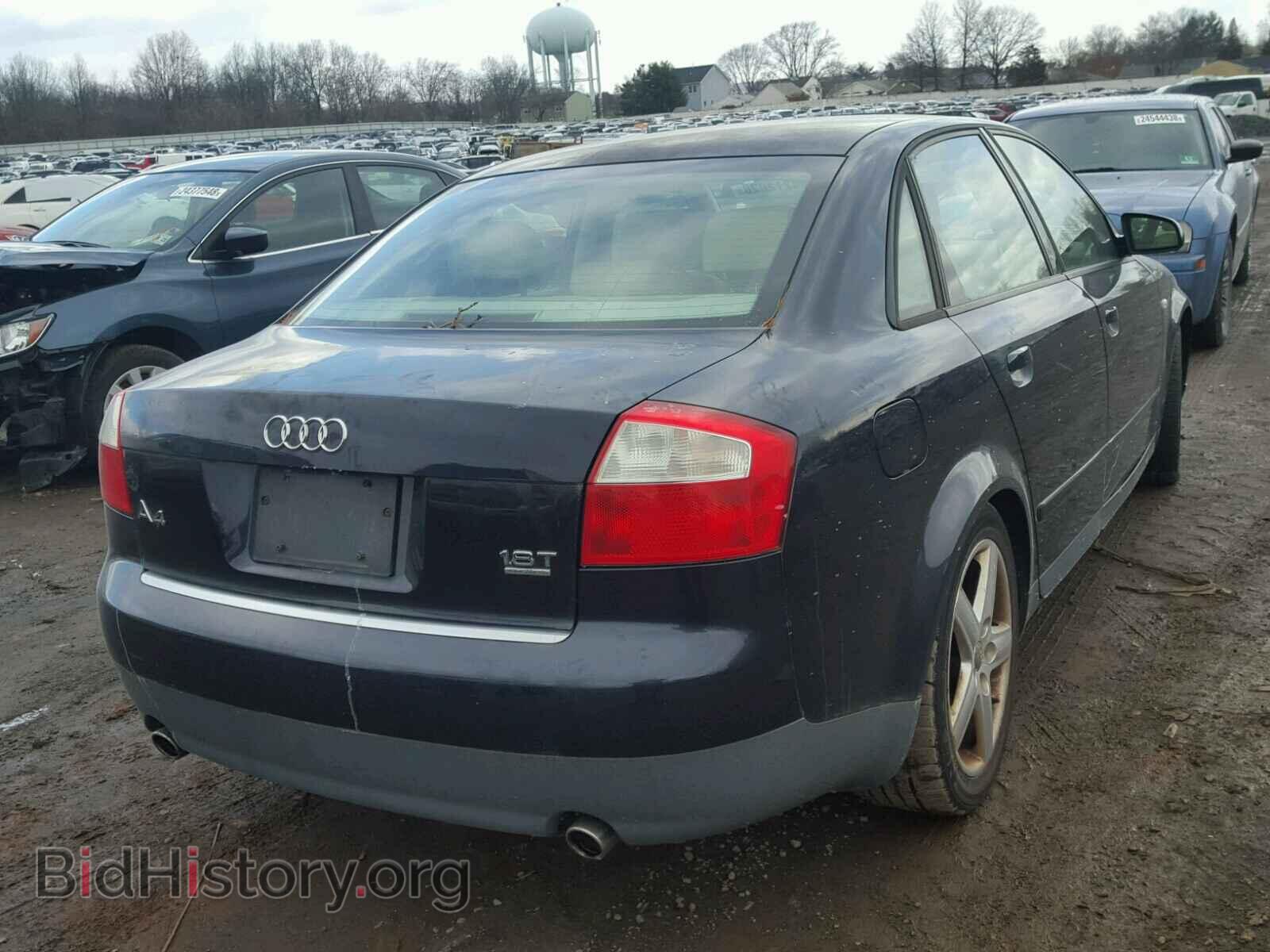 2002 AUDI A4 - VIN: WAULC68EX2A311128 - Фото 4