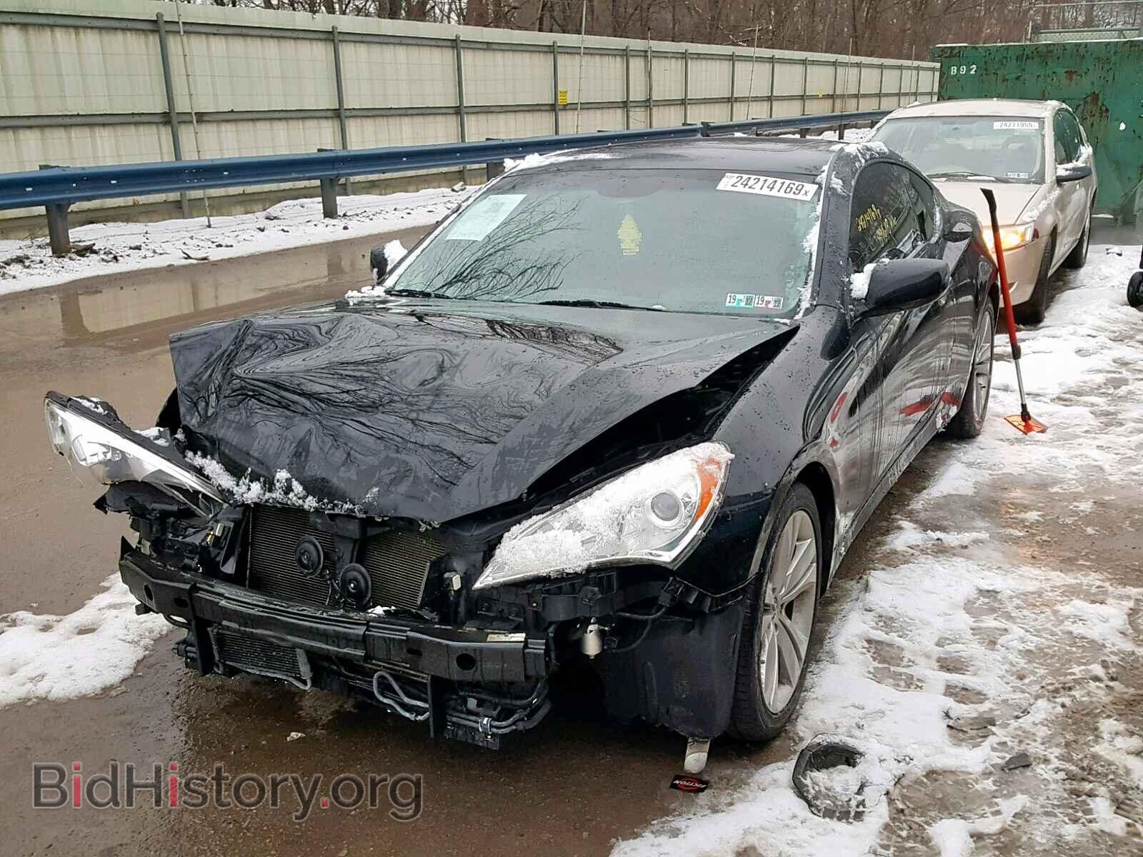 2012 HYUNDAI GENESIS - VIN: KMHHT6KD4CU073474 - Фото 2