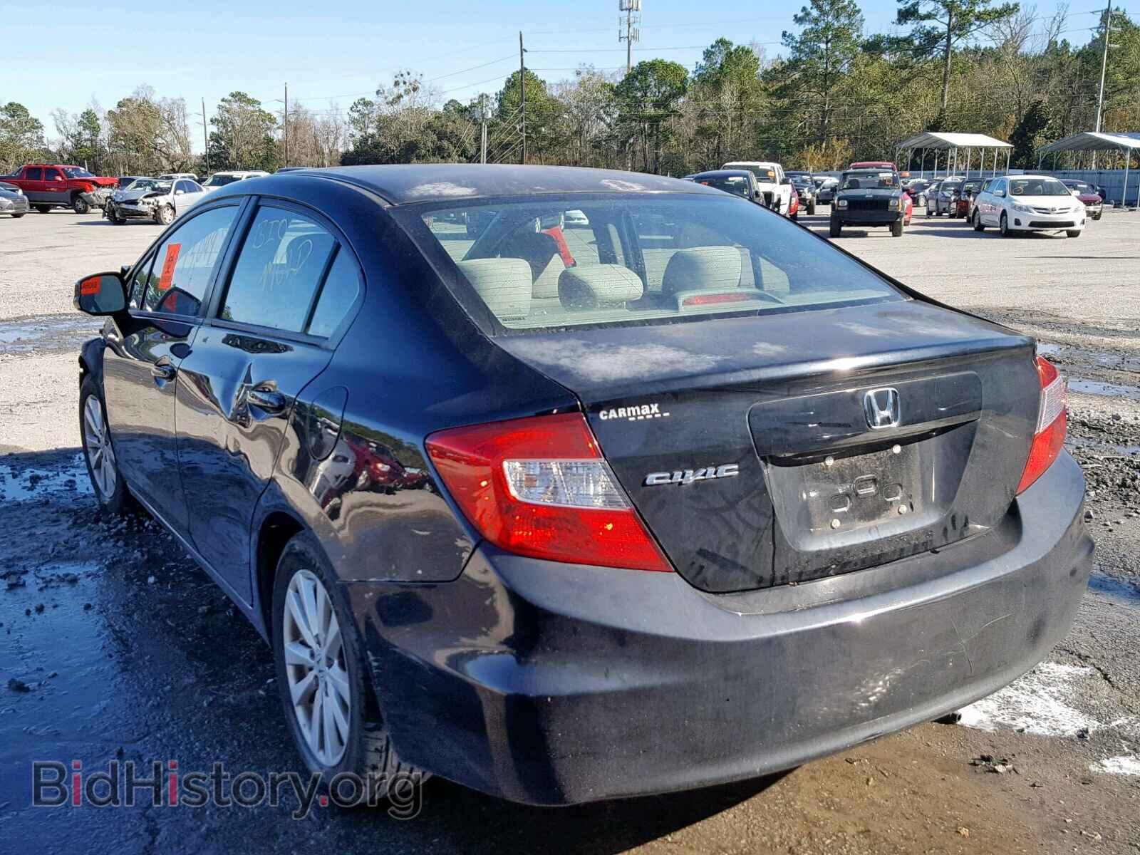 2012 HONDA CIVIC - VIN: 2HGFB2F84CH605041 - Фото 3