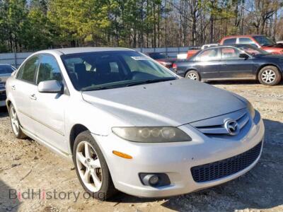 2006 Mazda 6 6 S, silver — VIN 1YVHP84D565M41297, Copart