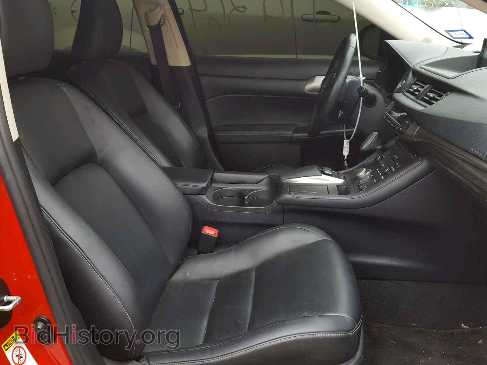 2014 LEXUS CT 200 - VIN: JTHKD5BH5E2175240 - Фото 5