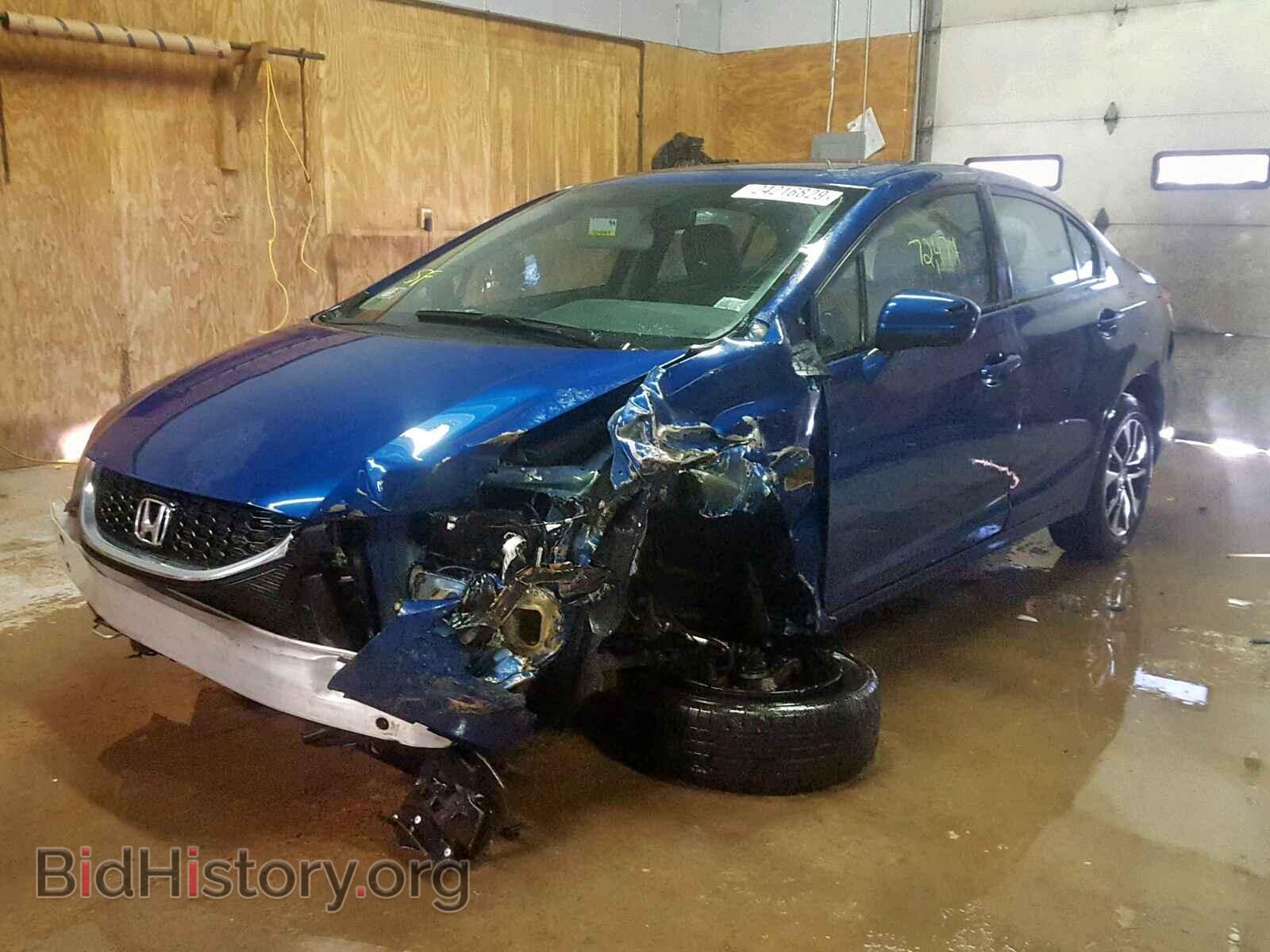 2014 HONDA CIVIC - VIN: 2HGFB2F88EH537300 - Фото 2