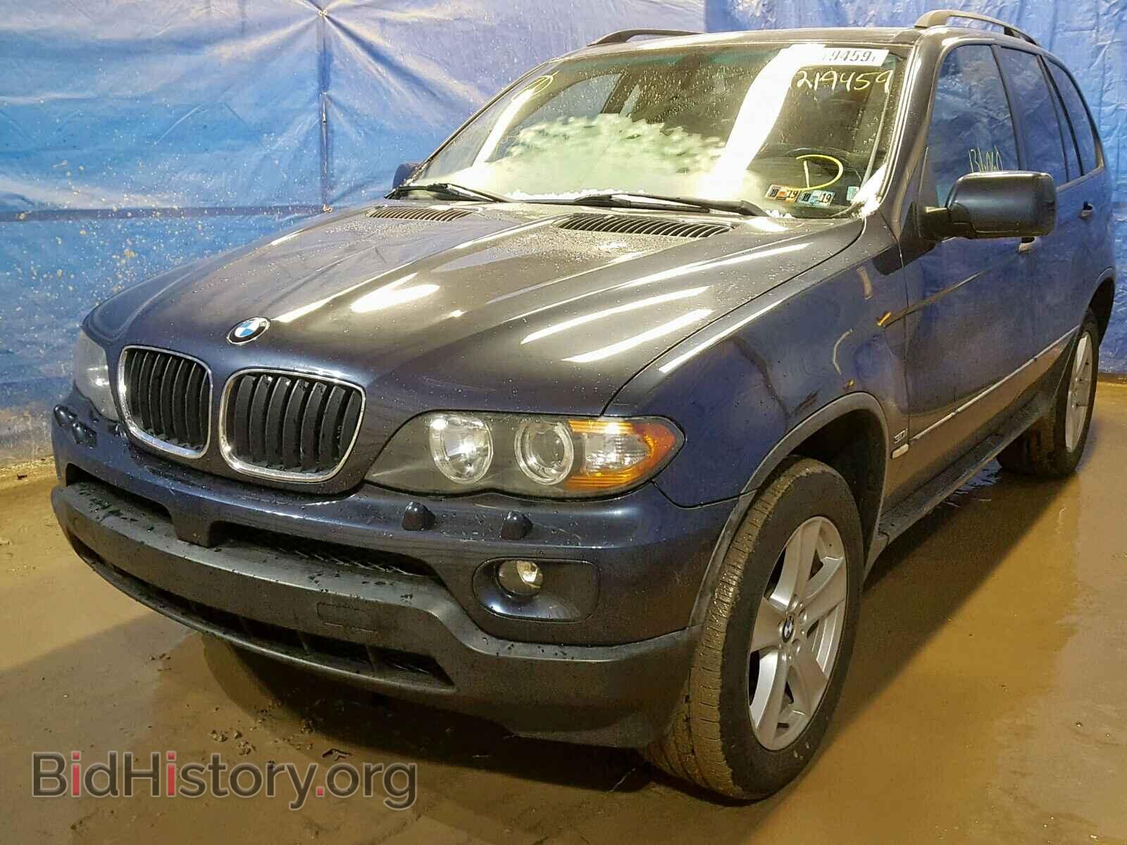 2005 BMW X5 - VIN: 5UXFA13505LY15680 - Фото 2