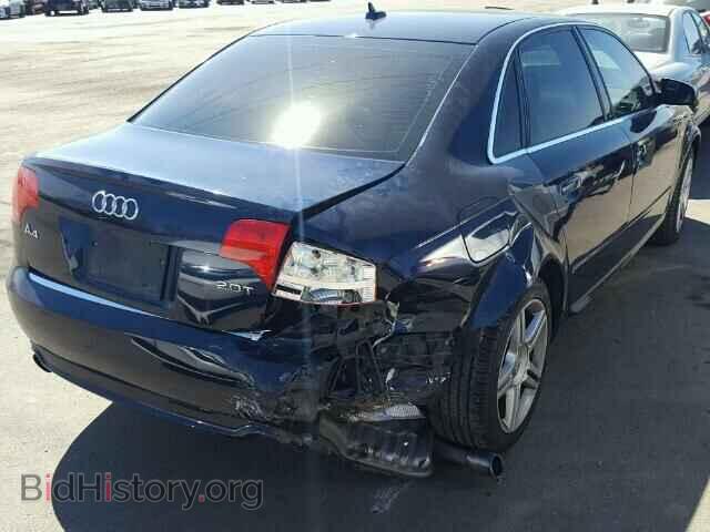 2008 AUDI A4 - VIN: WAUAF78E28A007823 - Фото 4