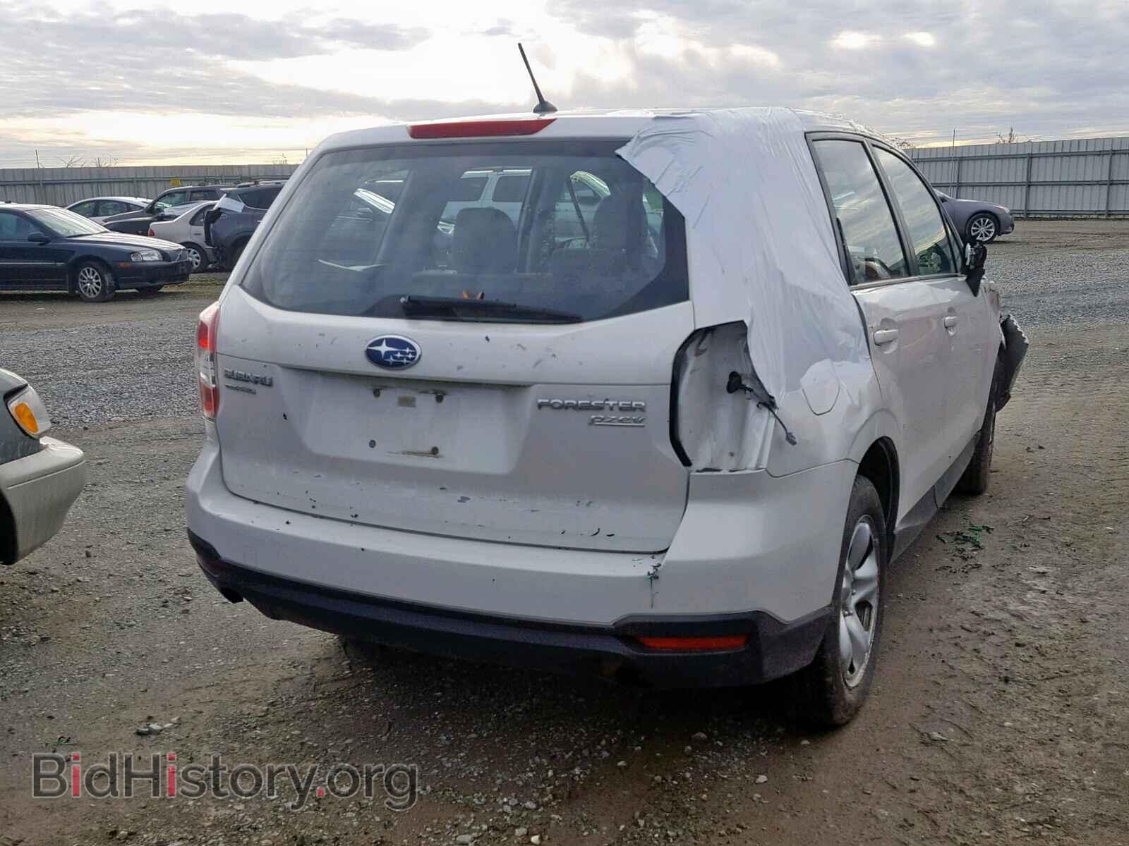 2014 SUBARU FORESTER - VIN: JF2SJAAC4EH548078 - Фото 4